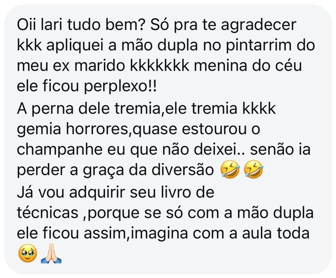 Depoimento de aluna