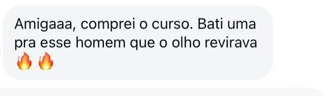 Depoimento de aluna