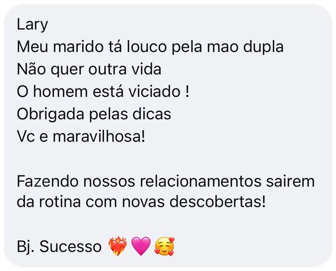 Depoimento de aluna